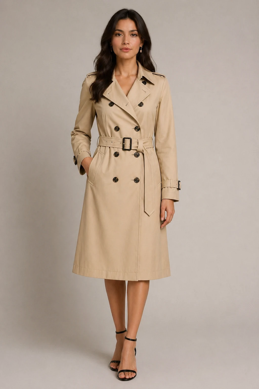 virtual try-on fashion editorial style: dress the person in the first image with the clothing from the second image, chic fashion look, preserve face  — GPT Image 2