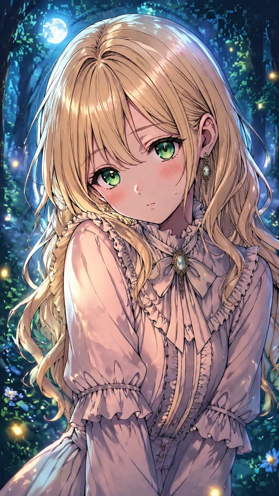 Fully render in vibrant Studio Ghibli-inspired anime style, add soft cel-shading and glowing highlights, incorporate whimsical forest background with  — GPT Image 2